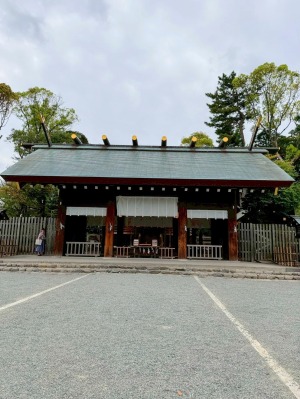 伊勢山皇大神宮拝殿