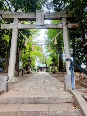 篠原八幡神社の鳥居