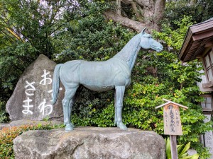 駒木諏訪神社「神馬」