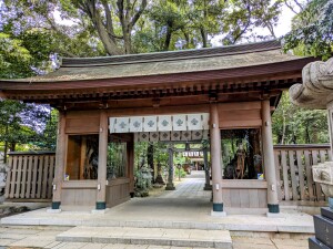 駒木諏訪神社「随神門」