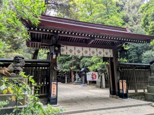 駒木諏訪神社神門