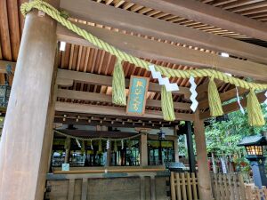 駒木諏訪神社拝殿