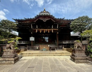 白山神社で御朱印巡り